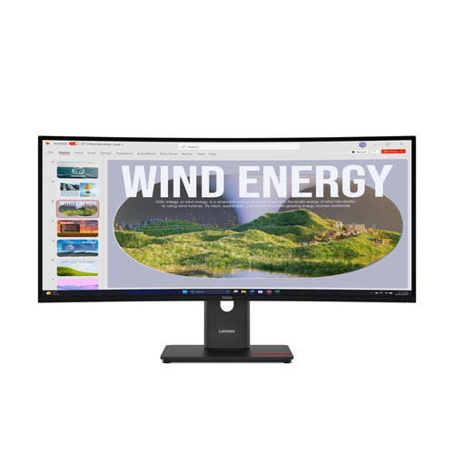 T34WD-40 34" UltraWide Curved WQHD Monitor Black (3440x1440)DP