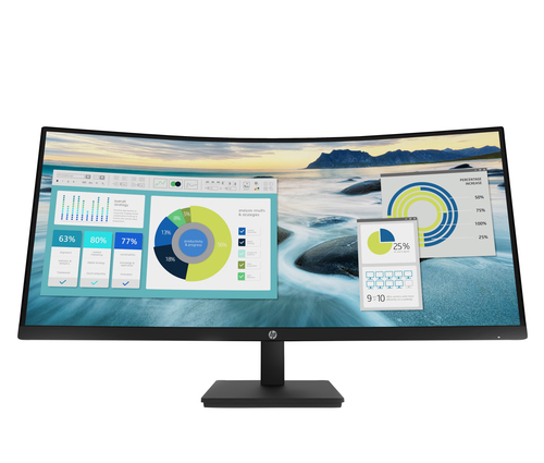 P34hc G4 34" WQHD USB-C Curved Monitor (3440x1440)
