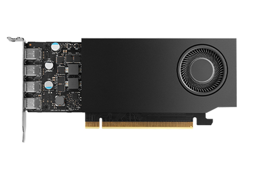 NVIDIA RTX A1000 8GB GDDR6 PCIe 4.0 x8 4x miniDP 1.4a